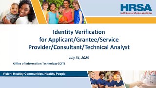 Login.gov - New one-time identity Verification Process