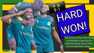 MBWADUKE: HARD WON! YANGA NUSRA KUDONDOSHA POINTI IKIIUA 1-0 KENGOLD ILIYOBADILIKA MNO/ IBRA BACA...