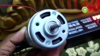 Original ADRS775 DC Motor | 18V 150W |  Double Ball Bearing | 21K rpm max | High Speed Low Noise