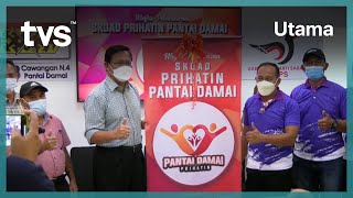 SKUAD PRIHATIN PANTAI DAMAI SEDIA HADAPI BANJIR