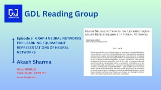 GRAPH NEURAL NETWORKS FOR LEARNING EQUIVARIANT REPRESENTATIONS OF NEURAL NETWORKS (Paper Reading)