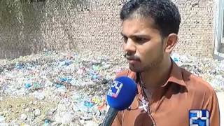 24 Report : Bad condition of sewage  in Multan