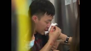 香港元朗7.21暴力事件现场画面