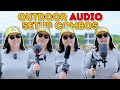 The IDEAL Outdoor Reporter Audio Setup (Comparisons) | Alissa & Jay