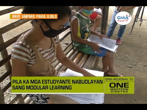 One Western Visayas: Mga Estudyante Nabudlayan Sa Modular Learning ...