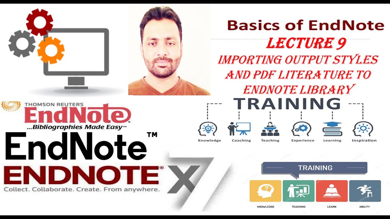 EndNote Tutorial 9: Importing Output Styles And Saving PDFs Literature ...