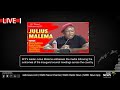 Economic Freedom Fighters media briefing