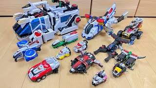 【PowerRangers S.P.D All Megazord】デカレンジャーの全DX戦隊ロボで遊んでみた