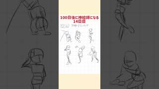 【100日語に神絵師】14日目！30秒ドローイング