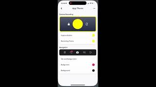 SnapChat custom theme and button - DOESN’T WORK, can’t change