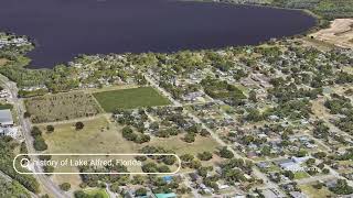 The history of Lake Alfred, Florida