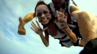 Alyssa Skydives for Ellen