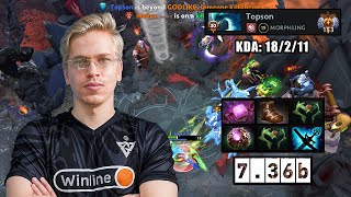 TOPSON New Meta Morphling (Flow Facet) - Dota 2 Gameplay