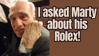 My UNEXPECTED Dinner with Martin Scorsese (His Rolex Watch Story)