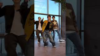 Happy Fools dance with J Hope, Yeonjun, and Hueningkai! #txt #bts