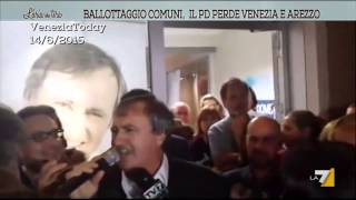 Ballottaggio Comuni, il Pd perde Venezia e Arezzo