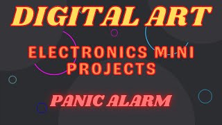 PANIC ALARM | panic switch | womens safety | electronics mini project