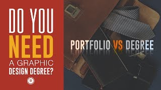 GRAPHIC DESIGN DEGREE VS PORTFOLIO | Graphic Design Tips Video | Satori Graphics