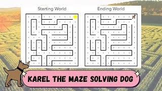 Karel The Maze Solver #codehs #maze #javascript