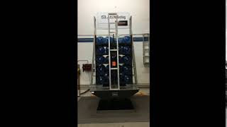 ISTA Water Bottle Rack ASTM Random VIbration Test
