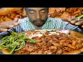 How to cook Pork innards curry pure Akzz style Naga mukbang