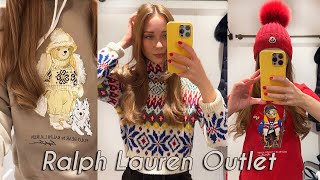 POLO RALPH LAUREN OUTLET HAUL, SHOPPING VLOG \u0026 TRY ON - DECEMBER 2023