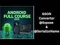 (241) GSON Converter @Expose & @SerializedName | Android Retrofit Tutorial