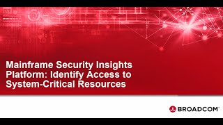 Mainframe Security Insights Platform Identify Access To System Critical Resources