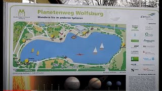 Visiting Allersee   lake in Wolfsburg Germany