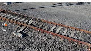 Rail Inspections using digital twins from drone photographs