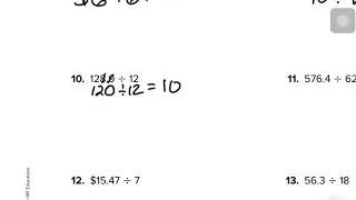 Chapter 6 lesson 9 guided practice