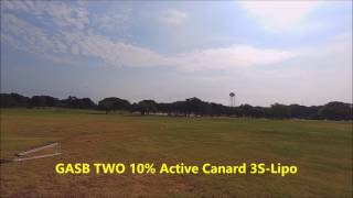 GASB 2 Bigger! 25% - 3D Printed RC  Jet with Active Canard