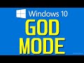 How to activate Windows 10's secret God Mode