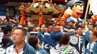 ド迫力！神田祭2017 神田明神【旭町町会・多町町会　神輿宮入】Kanda festival Shinto shrine