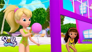 Polly Pocket  Episode Compilation | Beach Day | Cartoons for Girls