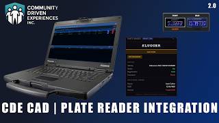 CDE CAD Plate Reader Demo | FiveM CAD System