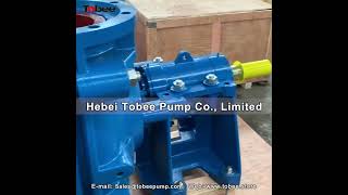 Tobee® China Tobee Metal Lined 6x4D-AH Silica Slurry Pumpfor Heavy Mining，Mineral Processing