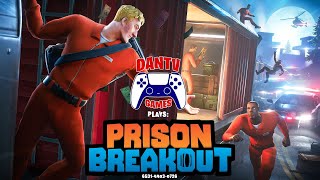 PLAYING FORTNITE CREATIVE MAP PRISON BREAKOUT RP (WITH MOVING TRAIN)