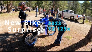 SURPRISE this is YOUR bike | 2023 YZ125 x | He had no idea | Blu Cru