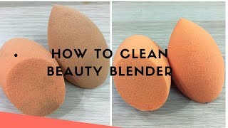 如何清洗你的beauty blender~~❗ 在家 DIY 美妝蛋清洗液〜❗