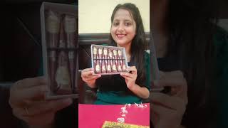 UNBOXING Sign Gold Henna Cones. #henna #mehndi #hennadesign #mehandi #mehndidesign #mehandicone