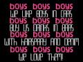 lady gaga - boysboysboys