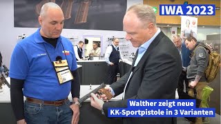 IWA 2023: Walther zeigt neue KK-Sportpistole in 3 Varianten: CSP Classic, CSP Dynamic und CSP Expert