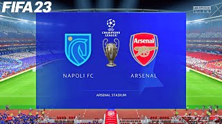 FIFA 23 | Napoli vs Arsenal - Champions League UCL - PS5 Gameplay