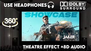 JAILER -  (Telugu) |Theatre Experience Dolby  Surround  sound  8D Audio  Superstar Rajinikanth