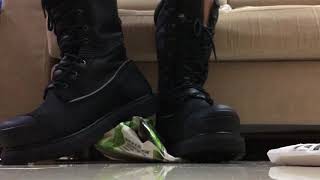 timberland mining boots