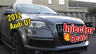 AUDI Q7 INJECTOR SEAL REPLACEMENT MY FIRST EVER YOUTUBE VIDEO!