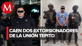 Detienen a dos miembros de la Unión Tepito, acusados de extorsionar a dueños de bares en la CdMx