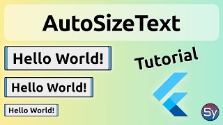 Auto Size Text in Flutter w/ AutoSizeText Package