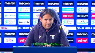 Conferenza stampa Inzaghi pre Lazio-Fiorentina